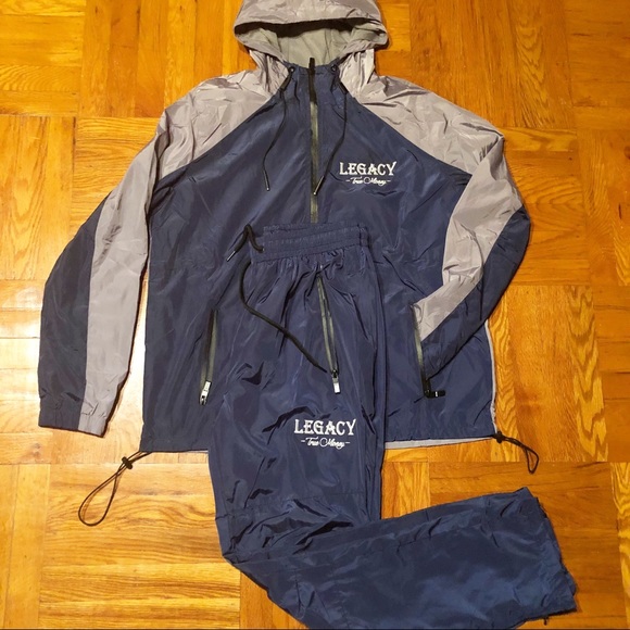 swishy sweatsuit